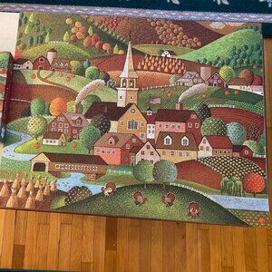 1000 pc. Jigsaw Puzzle "Autumn Hills" by Halmark